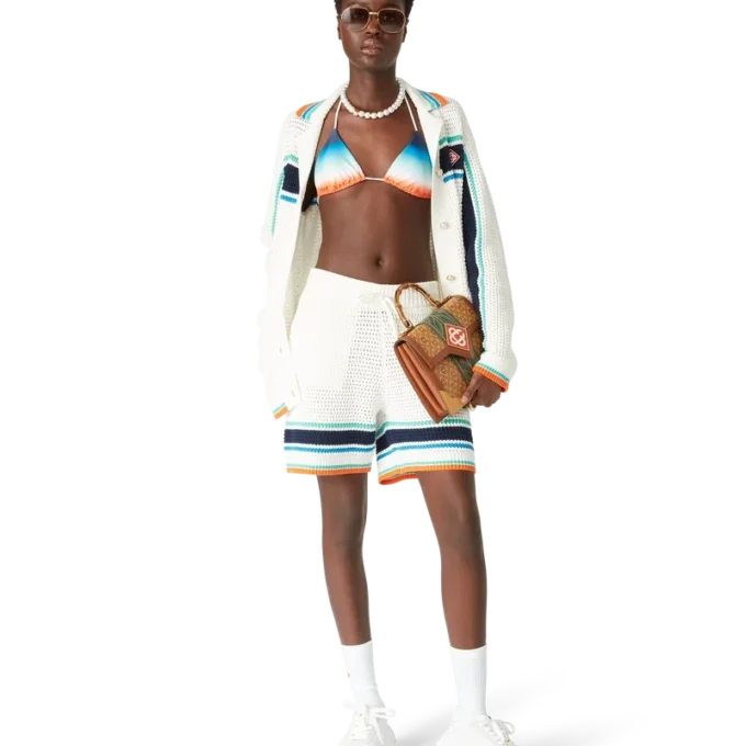 Tennis Crochet Shacket