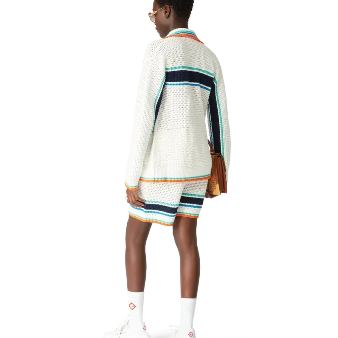 Tennis Crochet Shacket