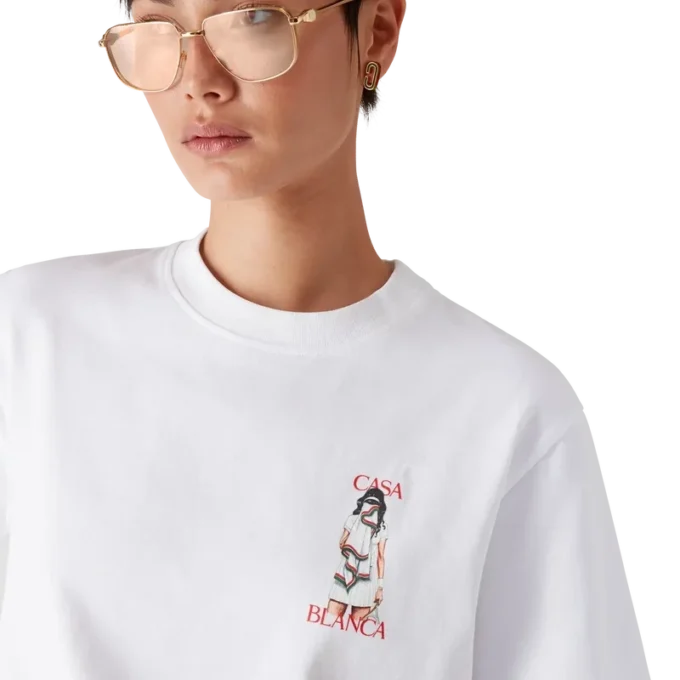 Tennis Girl kortærmet T-skjorte