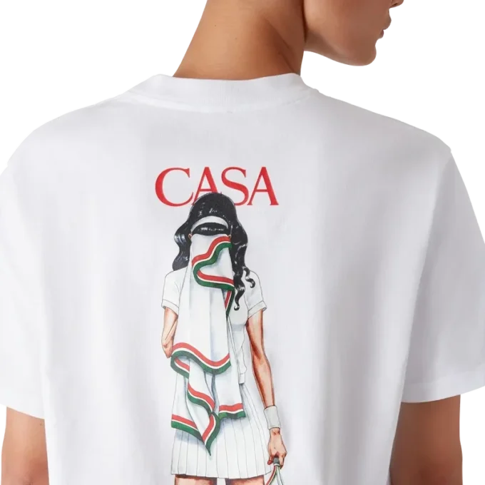 Tennis Girl kortærmet T-skjorte