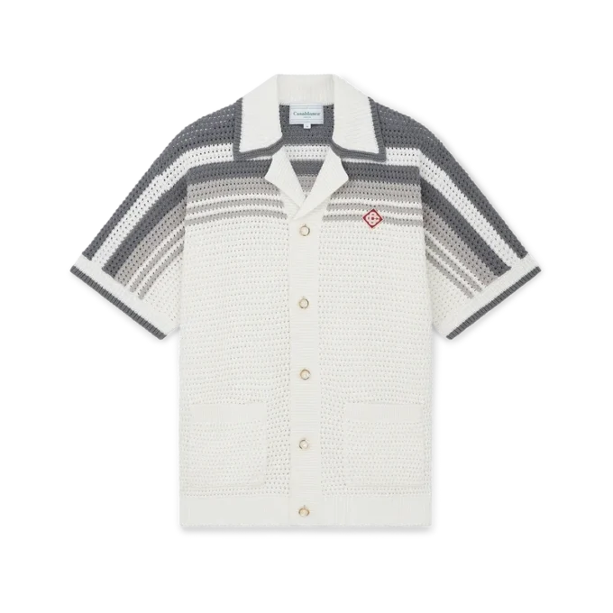 Tennis-heklet skjorte