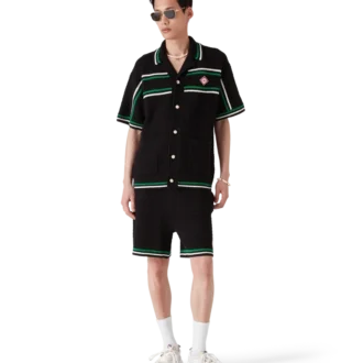 Tennis-heklet skjorte