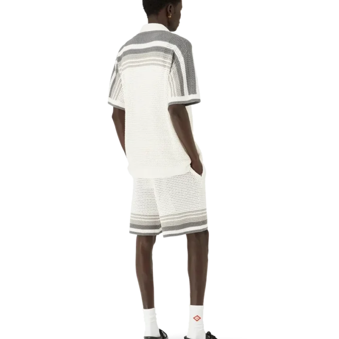 Tennis-heklet skjorte