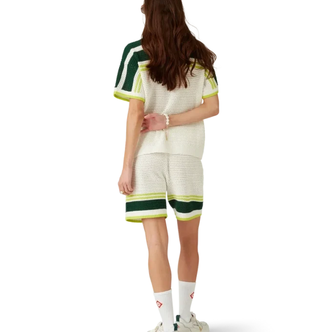 Tennis-häklede Shorts