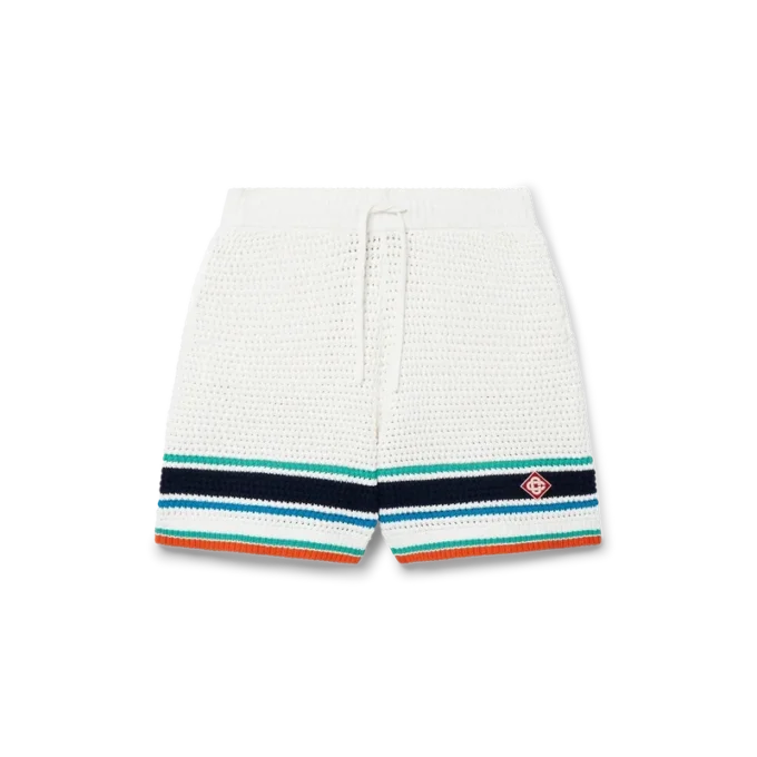 Tennis-häklede Shorts