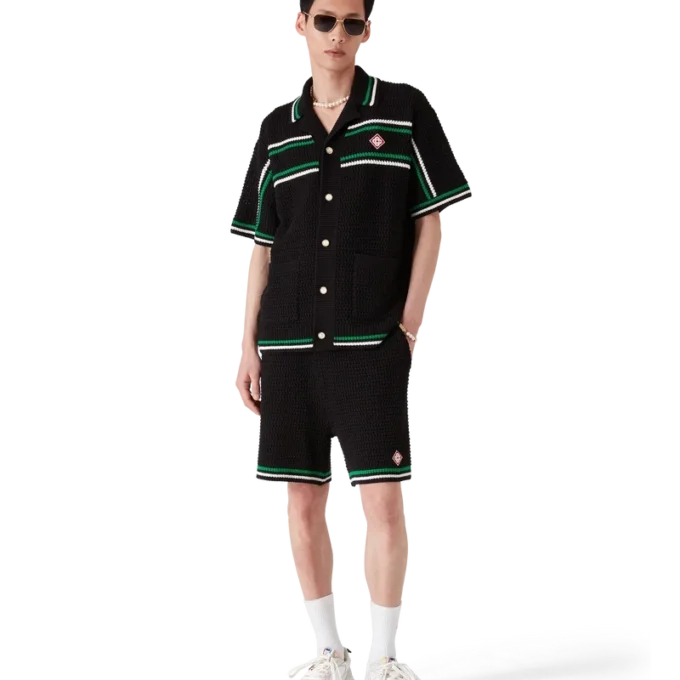 Tennis-häklede Shorts