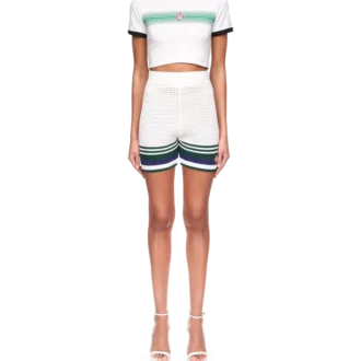 Tennis-häklede Shorts