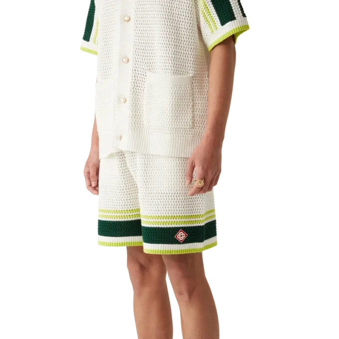 Tennis-häklede Shorts