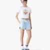 Tennis Landscape Ringer baby-Shorts med korte ermer