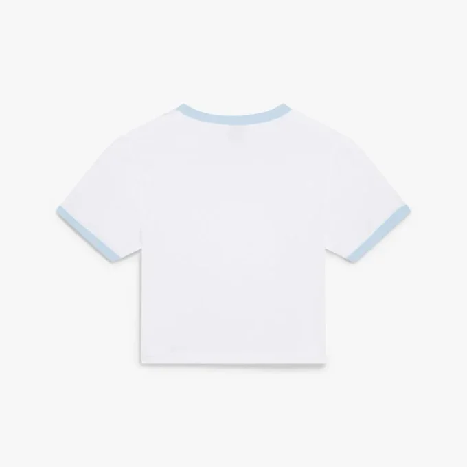 Tennis Landscape Ringer baby-Shorts med korte ermer