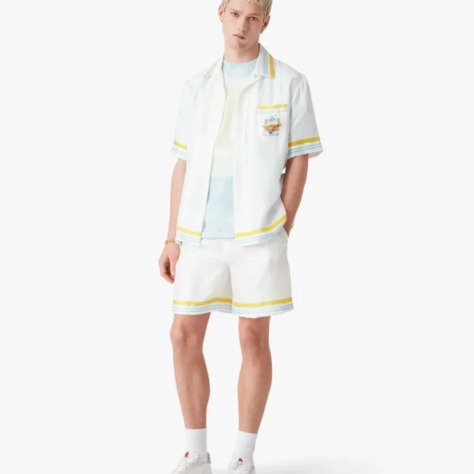 Tennis Landscape silke-Shorts