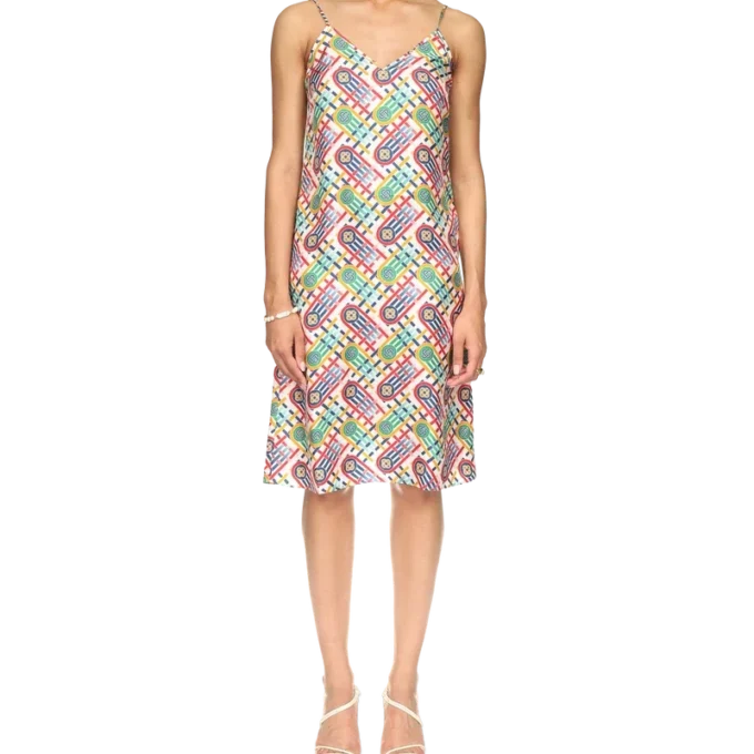 Tennis Monogram silkekjole