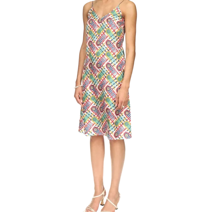 Tennis Monogram silkekjole