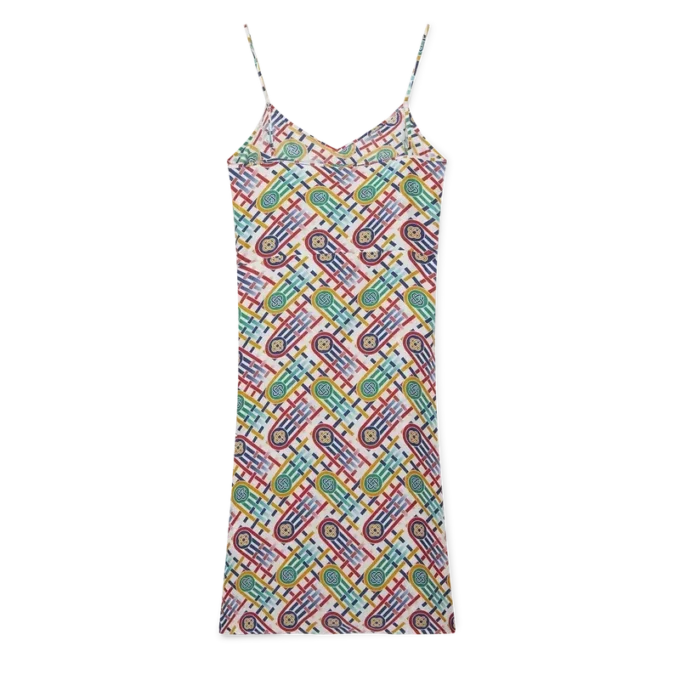 Tennis Monogram silkekjole