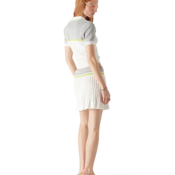 Tennis-pique-skjorte