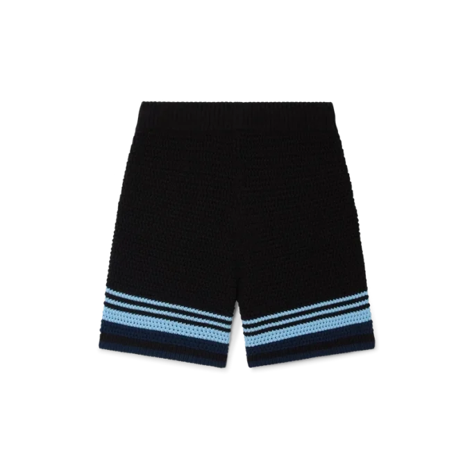 Tennis-shorts i bomullshakket