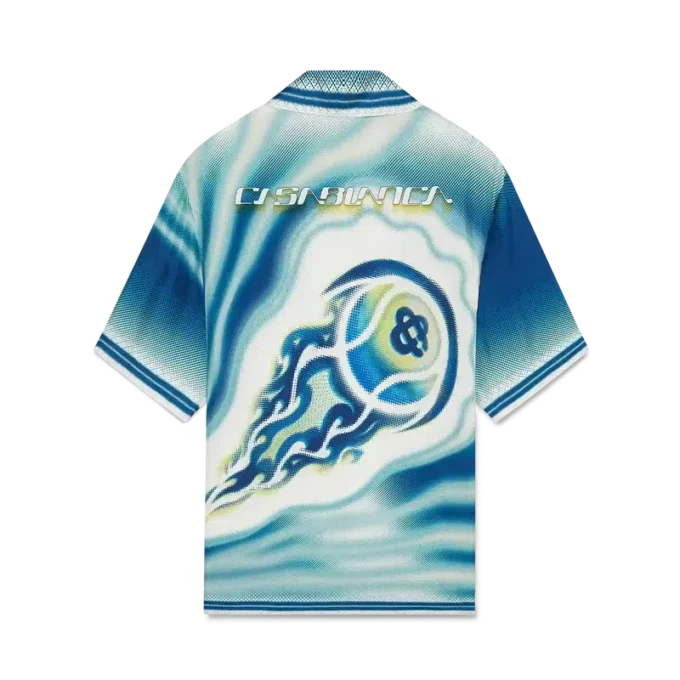 The Art of the Serve kortærmet silkeskjorte