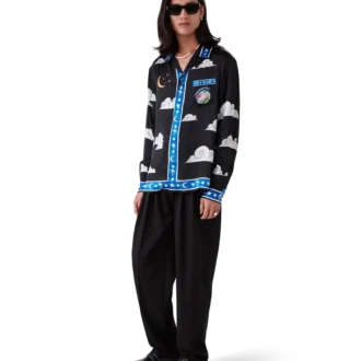 The Four Elements langermet silkeskjorte