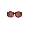 Tortoiseshell Goggle solbriller | Casablanca Paris