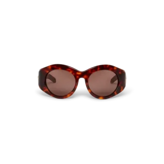 Tortoiseshell Goggle solbriller | Casablanca Paris
