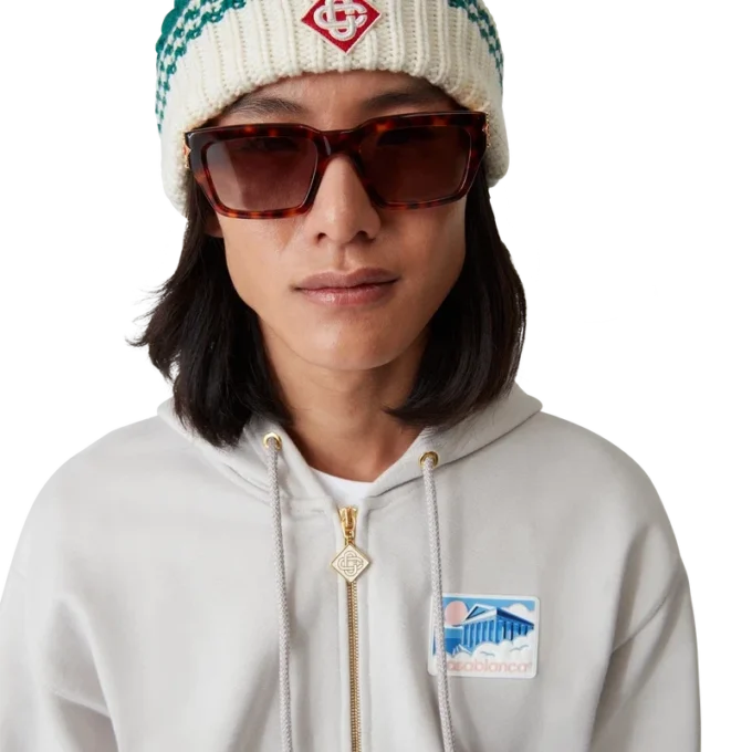 Tortoiseshell the Square Metope solbriller