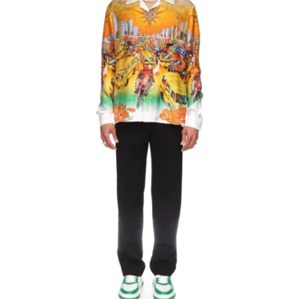 Traffic-linne-skjorte