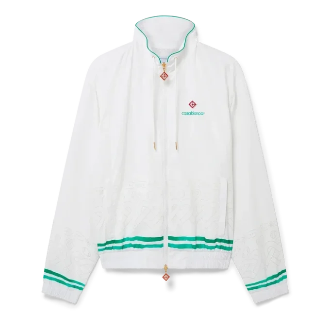 Treningsjakke med laserdetaljer