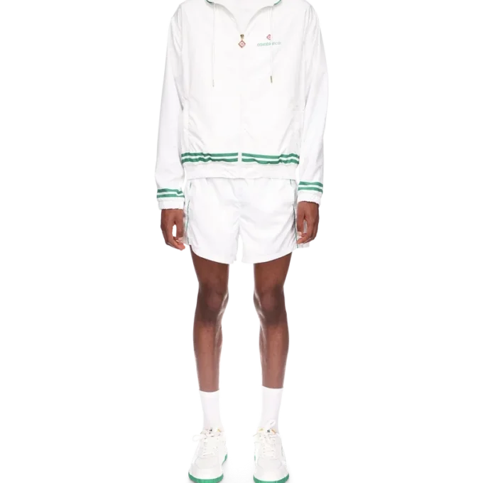 Treningsjakke med laserdetaljer