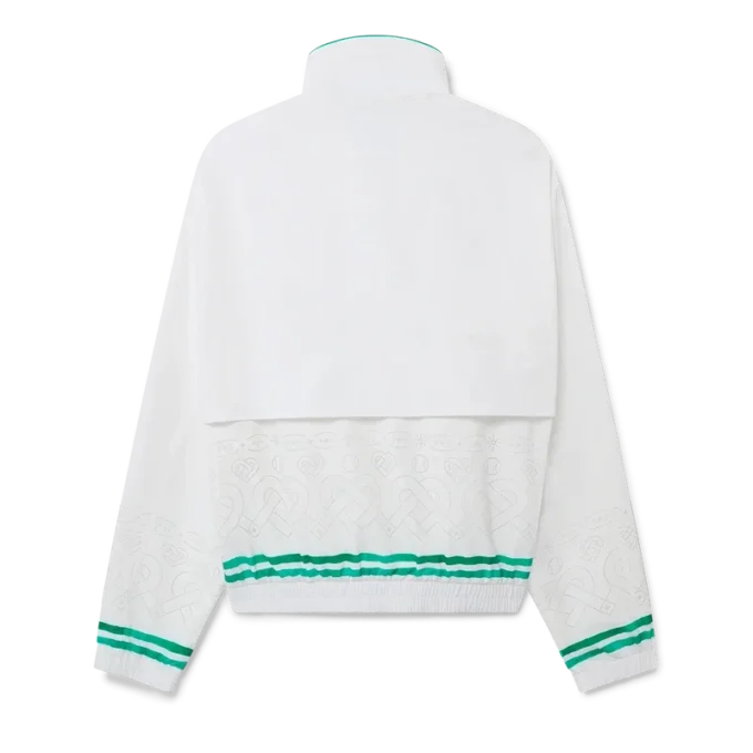 Treningsjakke med laserdetaljer