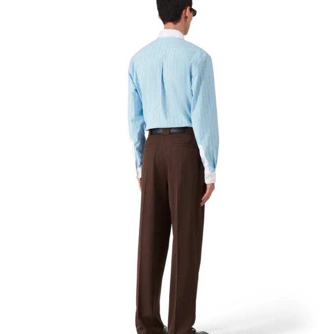 Ullbukser med fem press