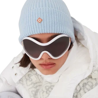 Ulllue med ribbestrikk