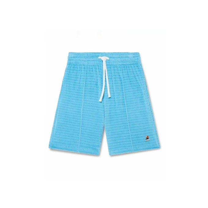 Velourstripete shorts