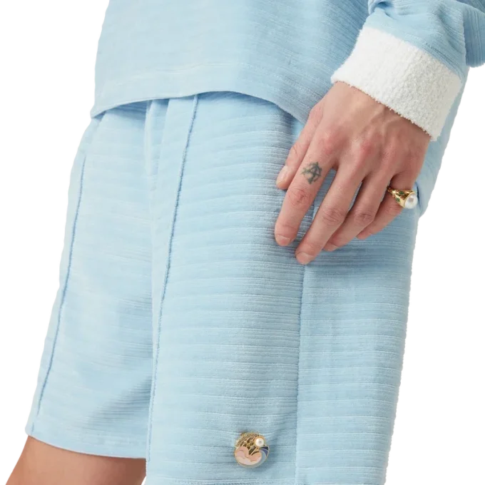 Velourstripete shorts Velourstripete shorts