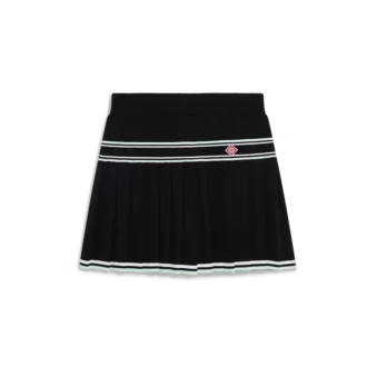 Viskoseplissert miniskjørt