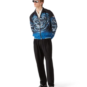 Warped Logo Ripple vindjakke