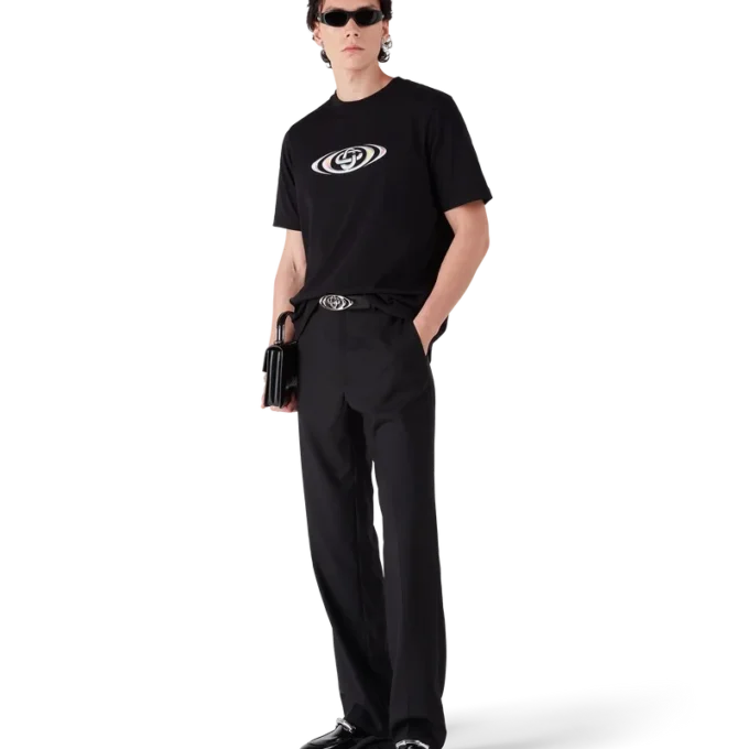 Warped Logo T-skjorte med korte ermer