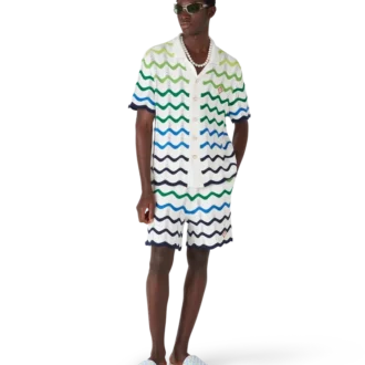 Wave strikkede shorts