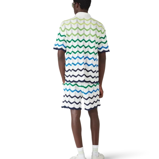 Wave strikkede shorts