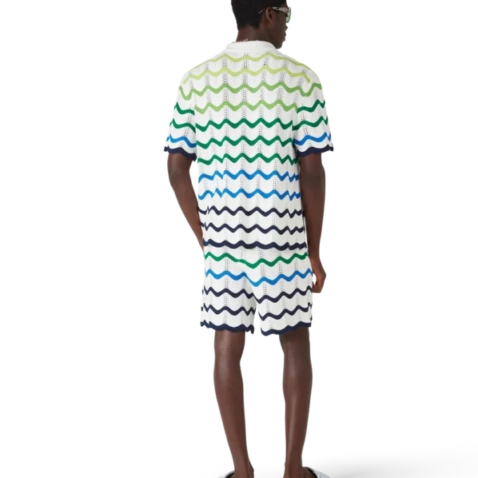 Wave strikkede shorts