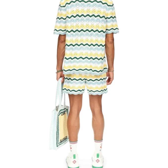 Wavy Boucle-skjorte Wavy Boucle-skjorte